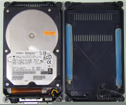 �������� ������: Hitachi's DeskStar 120 GXP.